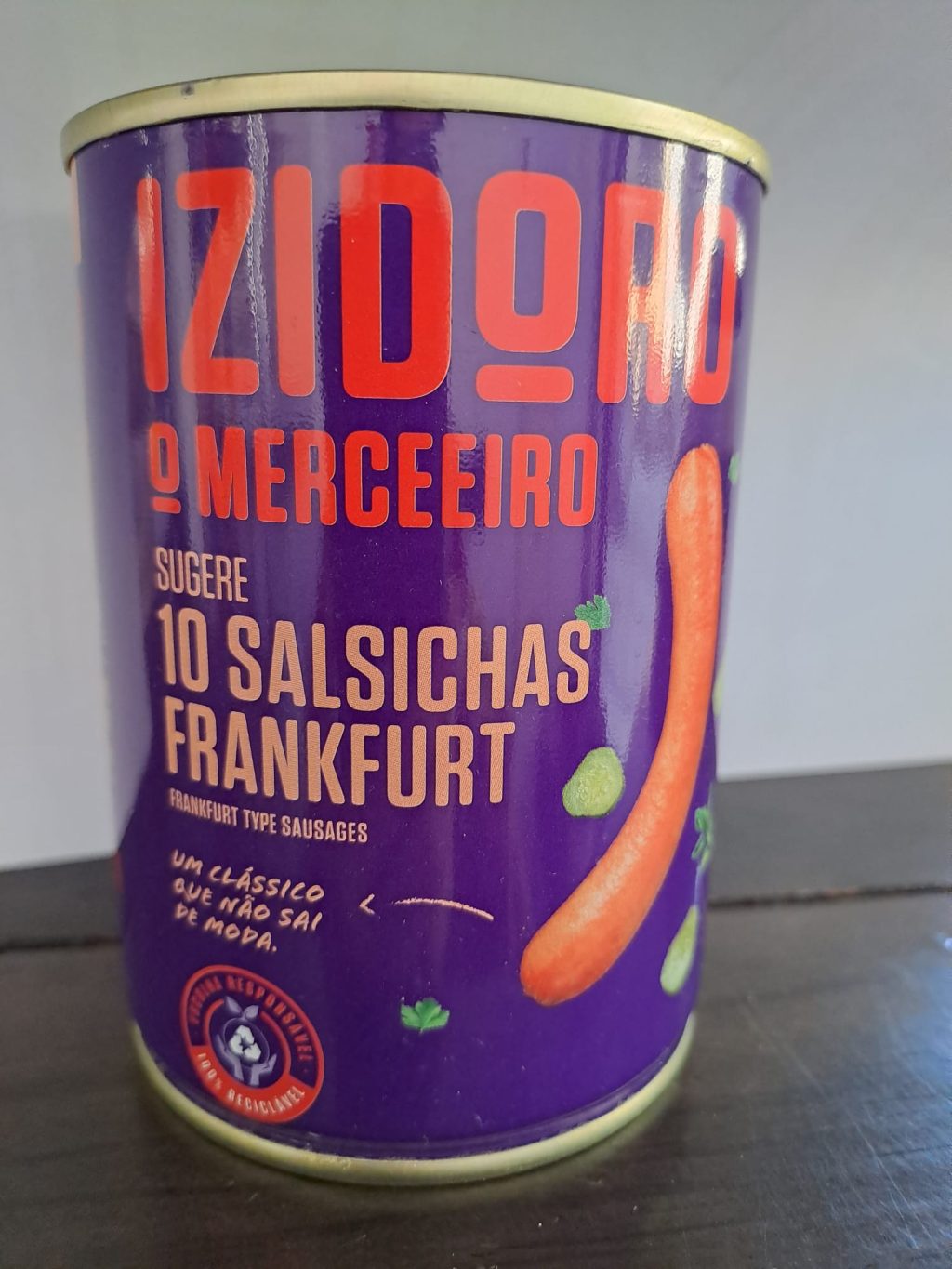 Salsichas Izidoro (10unidades)