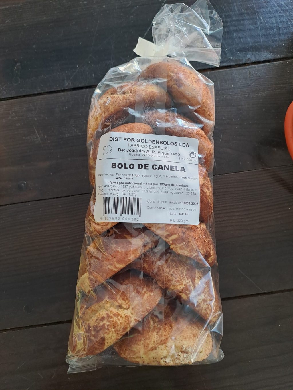 Biscoito 320g (Goldenbolos)