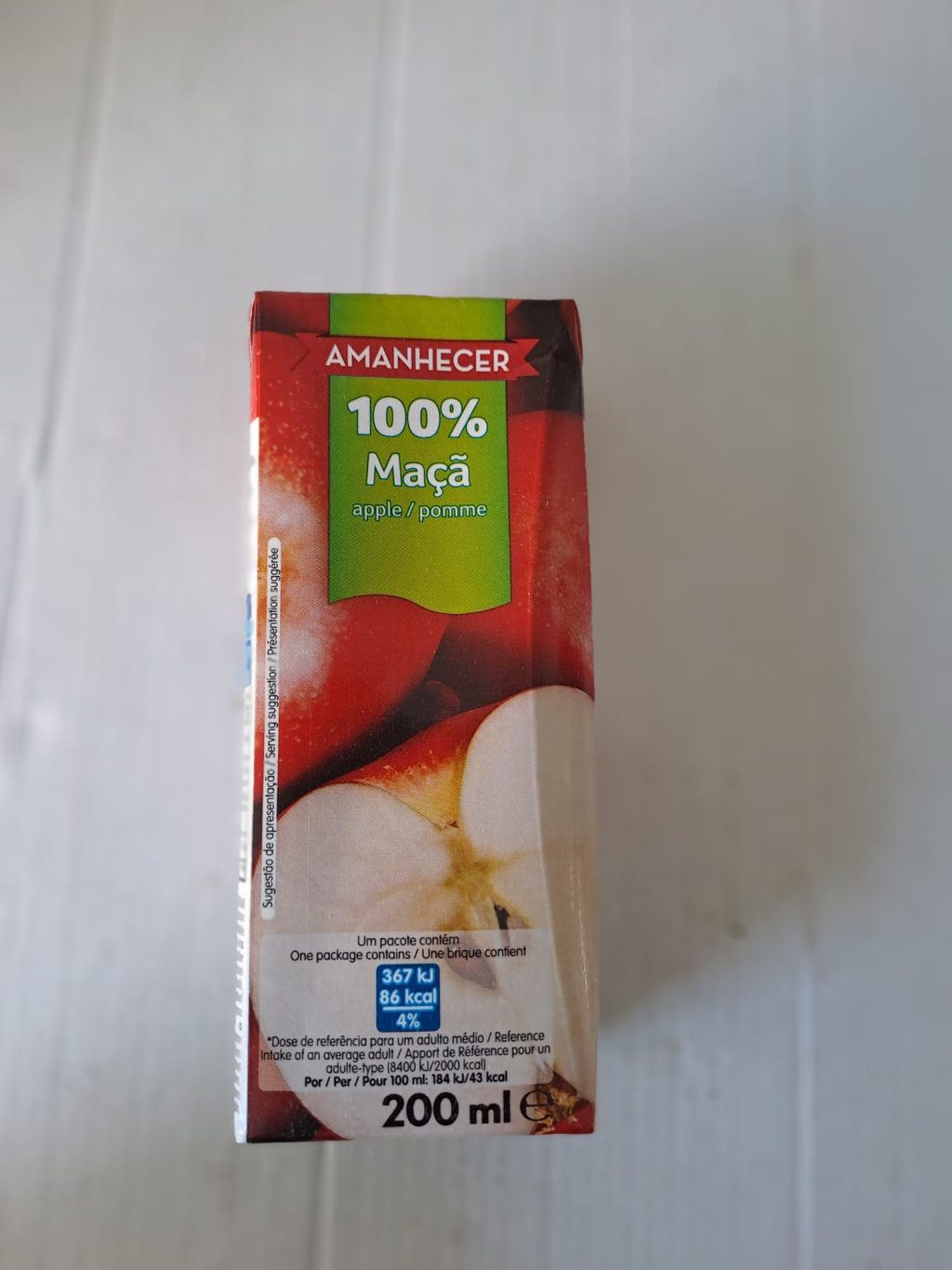 100% Maçã Amanhecer 200ml