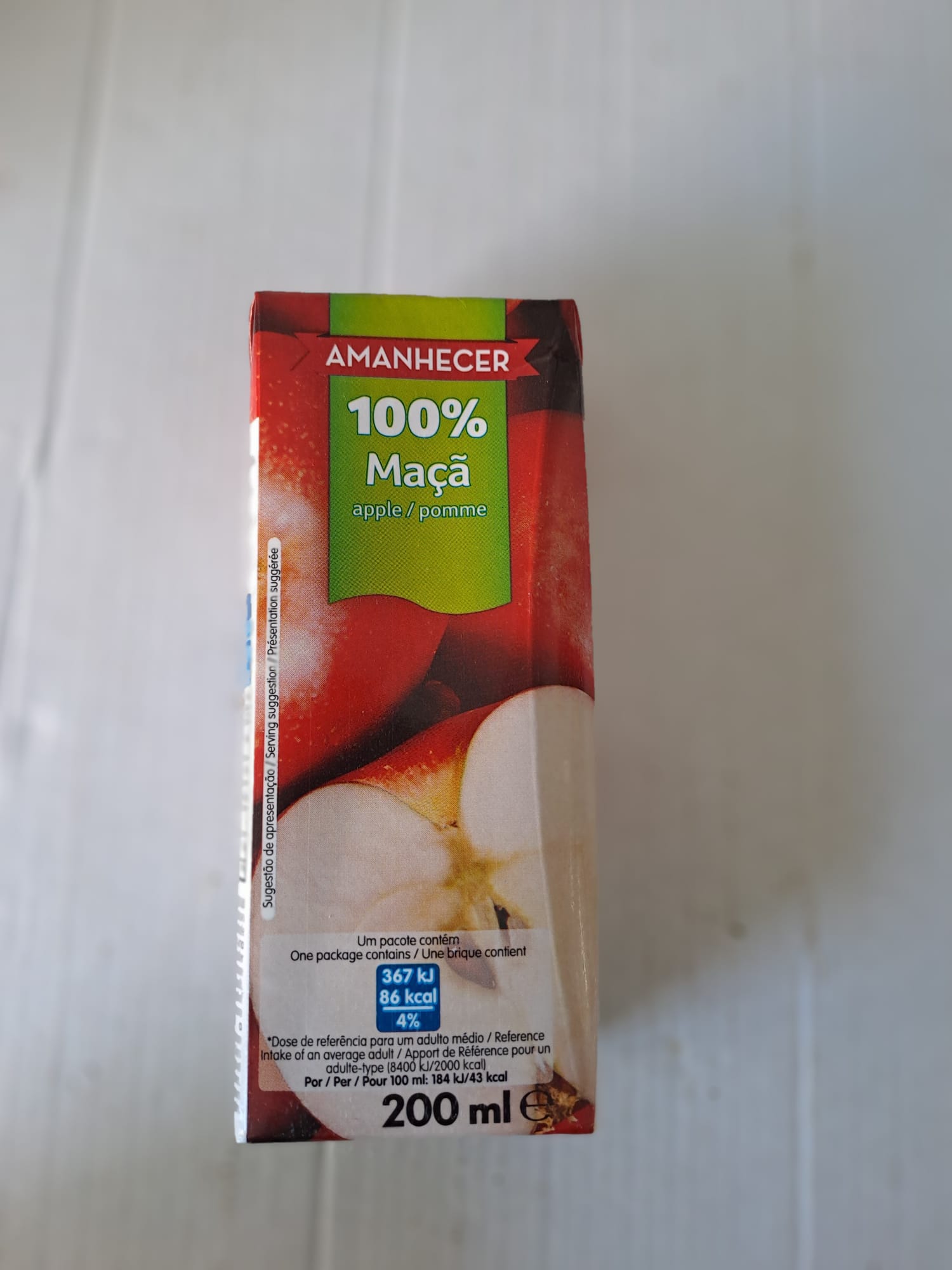 100% Maçã Amanhecer 200ml