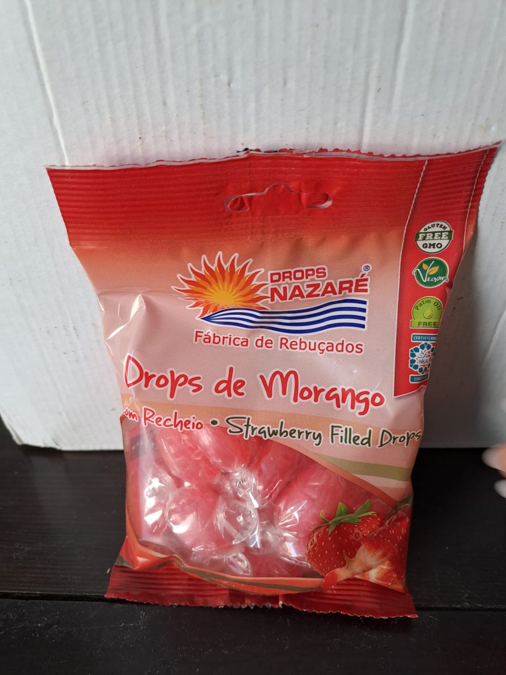 Drops de morango 100g