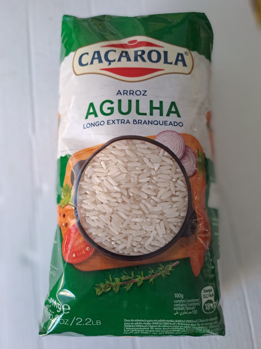Arroz Caçarola Agulha