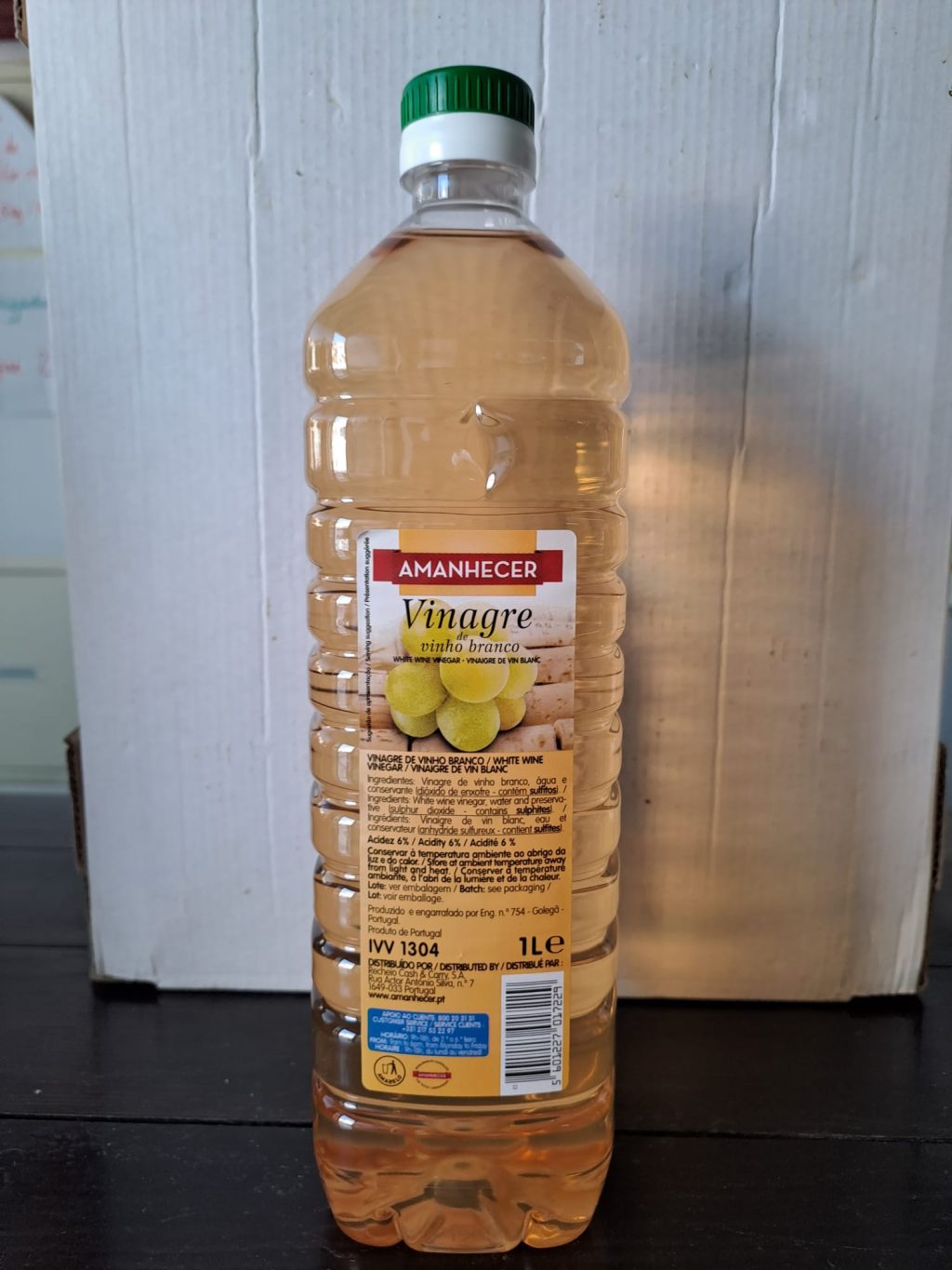 Vinagre de vinho branco1l